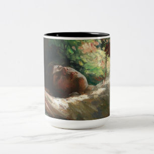 Reverie (von Ipolit Strâmbu) Zweifarbige Tasse
