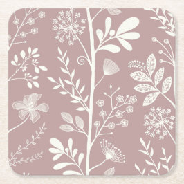 Reverie XL Silhouette für den verzauberten Vertika Rechteckiger Pappuntersetzer