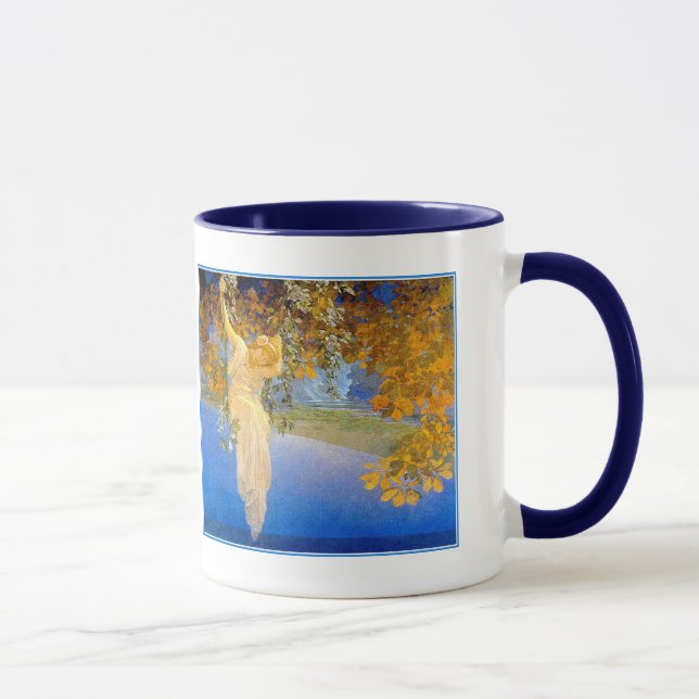 Reveries - von Maxfied Parrish Tasse (Rechts)