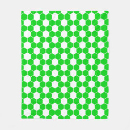 Reverse Football / Soccer Ball Texture   Fleecedecke