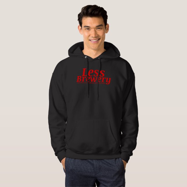 Reverse Logo-Hoodie Hoodie (Vorne ganz)