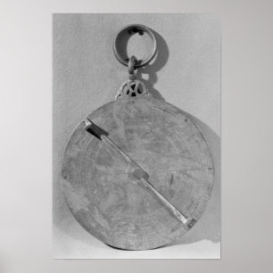 Reverse of a Moorish astrolabe, from Cordoba Poster