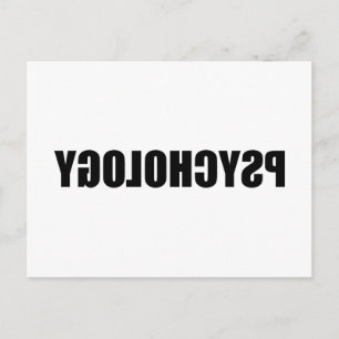 Reverse Psychology Postkarte