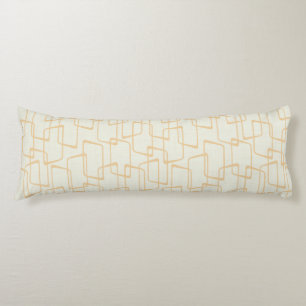 Reverse Soft Gold Retro Geometrisches Muster Seitenschläferkissen