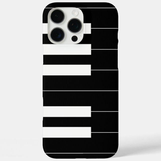 Reversed Piano Keys Case-Mate iPhone Hülle (Rückseite)