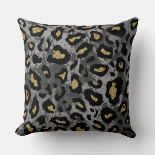 Reversible Ani mal Print Designer Kissen