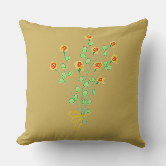 Reversible Classy Gold Pillow Kissen (Vorderseite)