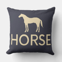 Reversible Dark Blue & Cream Horse Reittier