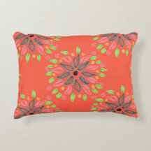 Reversible Designerkissen mit Streifen