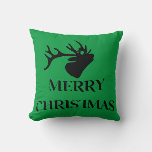 Reversible Frohe Weihnachten Kissen