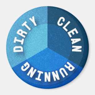 Reversible Geschirrspülmaschine Magnet Saubere, dr