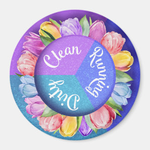 Reversible Geschirrspülmaschine Tulips Saubere Tel Magnet