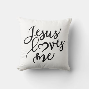 Reversible Jesus-Lieben Kissen