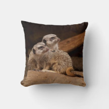 Reversible Meerkats auf einem Kissen