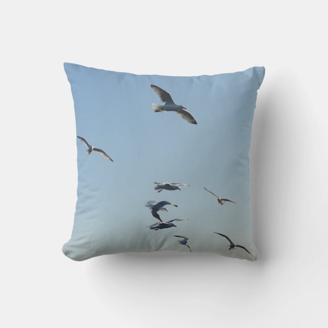 Reversible Seagull-Down Kissen (Vorderseite)