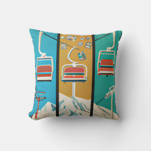 Reversible Skihütte, Streukissen Kissen