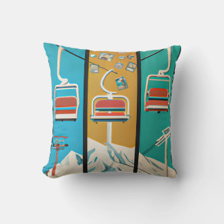 Reversible Skihütte, Streukissen Kissen