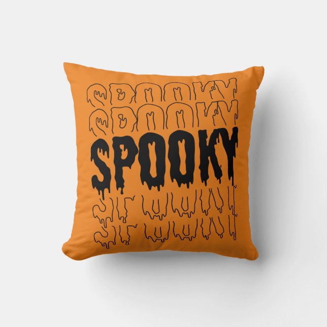 Reversible Spooky Halloween Kissen (Vorderseite)