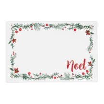 Reversible Weihnachten Blumenweihnachtsfest Tischs