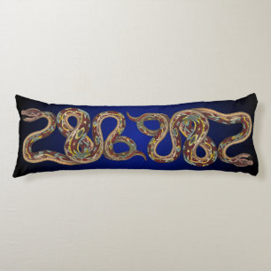 Reversible Wild Nature Boa Constrictor Schlange Seitenschläferkissen