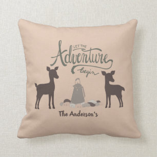 Reversible zweiseitige, rustikale Camper und Campi Kissen