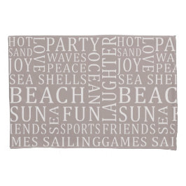 Revertierte Kopfkissen des Custom Color Beach Hous Kissenbezug