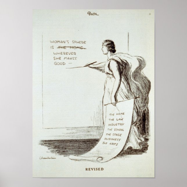 Revidierte Frauenquote Poster (Vorne)