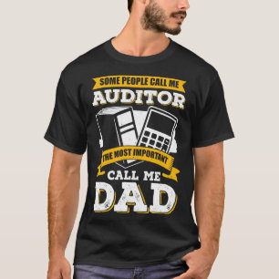 Revisionsbuchhaltung CPA-Auditor Vater Geschenk T-Shirt