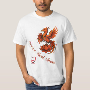Revive, Heal & Shine - Doctor Phoenix auf Lotus    T-Shirt