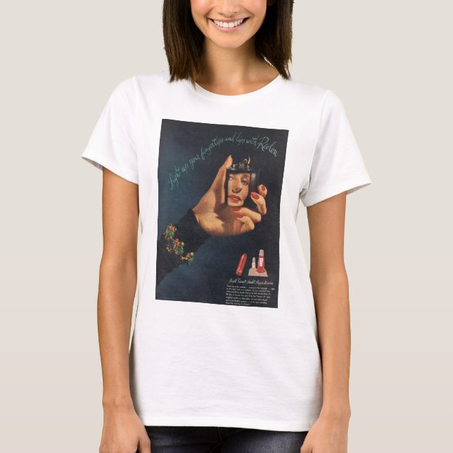 Revlon Nagellack ANZEIGE T - Shirt 1944 (Vorderseite)