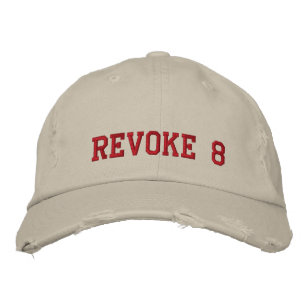 REVOKE 8 BESTICKTE KAPPE