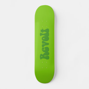 Revolt - Grüne Schattierungen Skateboard