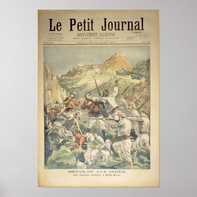 Revolte in Indien Poster (Vorne)