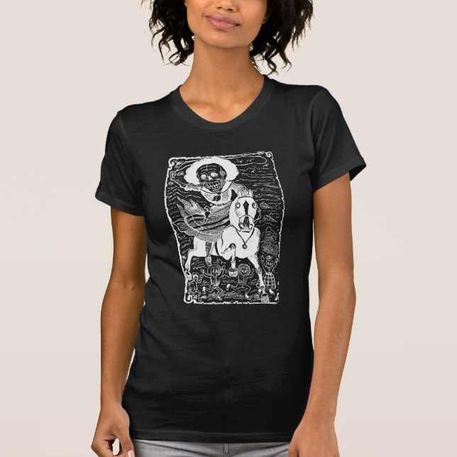 Revolucionaria durch José Guadalupe Posada T-Shirt (Vorderseite)