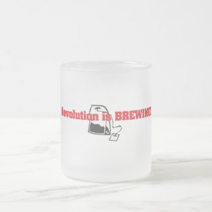 Revolution braut mattglastasse