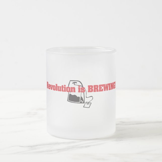Revolution braut mattglastasse (Mittel)