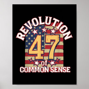 Revolution des gesunden Menschenverstandes Trump 4 Poster