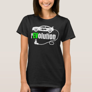 REVolution Electric Mobility E Car umweltfreundlic T-Shirt
