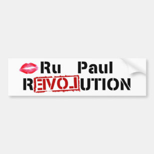 Revolution Ru Paul Autoaufkleber