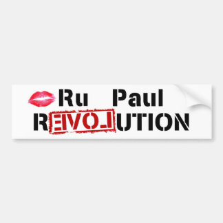 Revolution Ru Paul Autoaufkleber