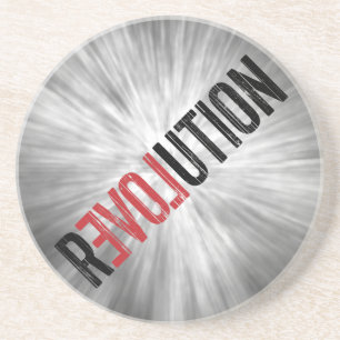 rEVOLution-Untersetzer Getränkeuntersetzer