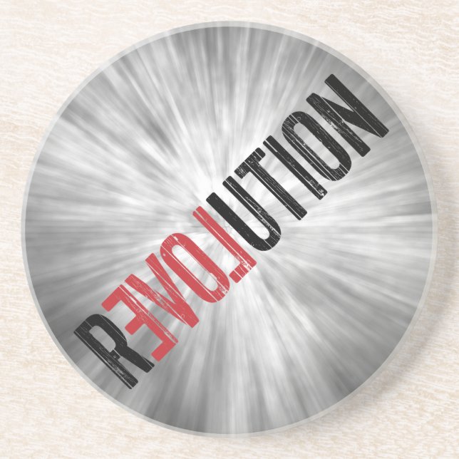 rEVOLution-Untersetzer Getränkeuntersetzer (Vorne)