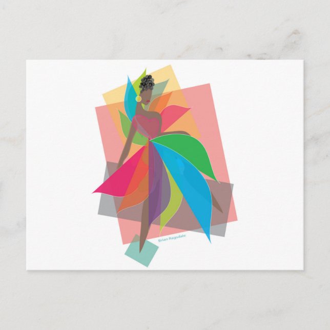 Revolutionäre Liebe Postkarte (Vorderseite)