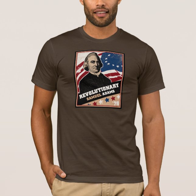 Revolutionärer amerikanischer T - Shirt Samuel (Vorderseite)