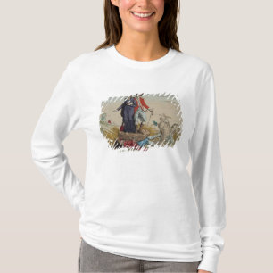 Revolutionärer Cartoon über Tithes T-Shirt