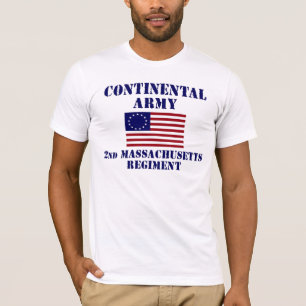 Revolutionärer Kriegs-Massachusetts-Regiment-T - T-Shirt