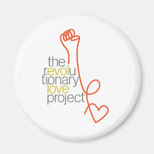 Revolutionärer Liebe-Logo-Magnet Magnet