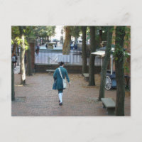 Revolutionärer Soldat in Boston, MA