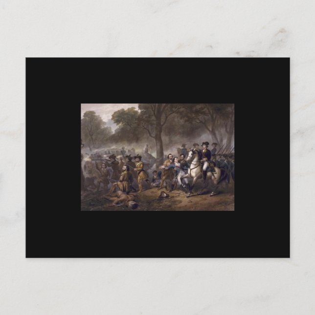 Revolutionskrieg Postkarte (Vorderseite)