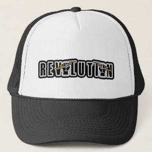 Revolutionslogotteshut Truckerkappe